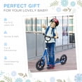 thumbnail image 3 of Adjustable Kids Pro Stunt Scooter Children Street Bike Bicycle Ride On with 12” Tire (Blue), 3 of 7