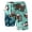 Mint Green, variant on Denim Shorts Women Fashionable Double Layer Inner Pockets Bottoms for Women,Army Green,L