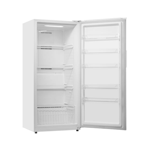 VEVOR Convertible Freezer/Refrigerator,20.2 Cu.Ft Frost Free Upright Freezer with Temp Control Panel, Door Open too Long Alarm,Adjustable Shelves and LED,Standing Fridge for Kitchen,Office,Garage