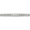 thumbnail image 4 of 14K White Gold Diamond Wedding Band (Size 7) Made In India rm2250b-024-waa, 4 of 5