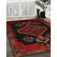 thumbnail image 3 of Ahgly Company Machine Washable Indoor Square Traditional Bakers Brown Area Rugs, 6' Square, 3 of 7