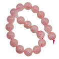 thumbnail image 6 of Rose Quartz 16" Strand Round | 10 mm | Pink | 40 Beads |, 6 of 12