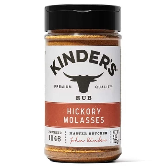 Kinder'S Hickory Molasses Rub and Seasoning (8 Oz.)