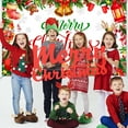 thumbnail image 6 of Mocsicka Merry Christmas Backdrop 6x4 ft Cute Santa Snowman Toys Christmas Banner for Kids Xmas Holiday Party Decorations, 6 of 8
