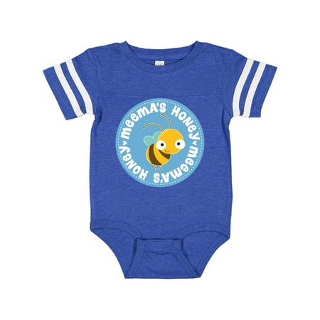 

Inktastic Meema Honey Bee Grandkids Gift Baby Boy or Baby Girl Bodysuit