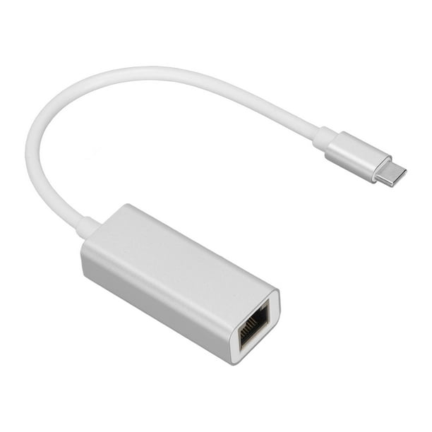 Adaptateur Ethernet USB C Vers RJ45, Adaptateur USB C Vers Ethernet  Connexion Stable Ethernet Gigabit Rapide pour Voyager à La Maison pour Le  Bureau 