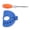 Blue, variant on YAHHU Multi Size Drill Bit Sharpener Portable ABS Grinding Attachment with Screwdriver for Angle Grinder Blue