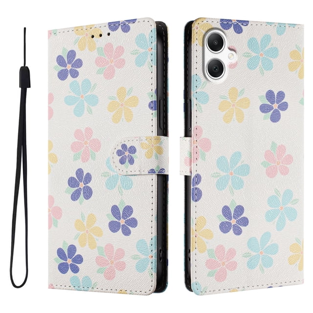 FOXDOCK Funda Tipo Cartera para Samsung Galaxy A07 con Soporte y Correa – Diseño de Patrones Lindos