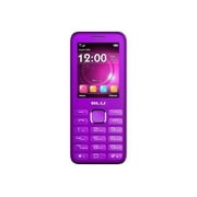 BLU Diva II T275T - Feature phone - dual-SIM - RAM 32 MB / 32 MB - microSD slot - LCD display - 240 x 320 pixels - rear camera 0.3 MP - purple
