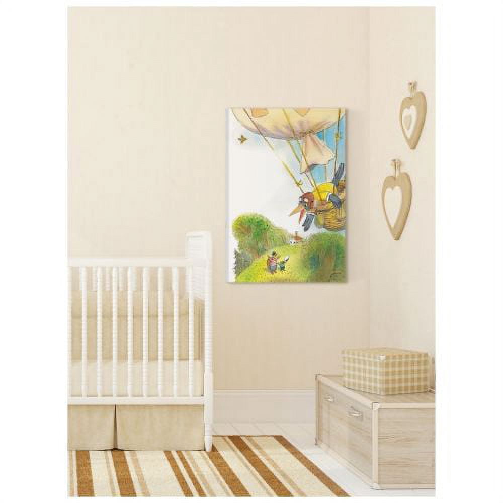 "Fly Away" Painting Print on Wrapped Canvas