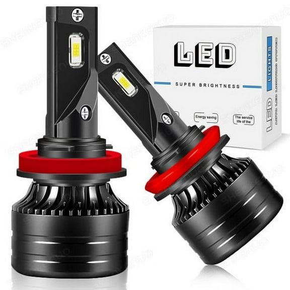 For Chevy Silverado 1500 2500 2007-2015 LED Headlight Bulbs Low Beam Pack of 2