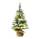 thumbnail image 2 of Árbol de Navidad de Mesa con Guirnalda de Luces Led | Mini Árbol de Navidad Artificial de 43 Cm | Ramas de Cedro de Plástico Realistas | Fácil de Montar | Decoración Navideña para Interiores, Fiestas, 2 of 6