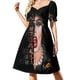 thumbnail image 1 of Vestido clásico de manga corta Frank N Furter ropa para mujer vestidos de mujer vestidos de playa vestidos cortos atrevidos, 1 of 7