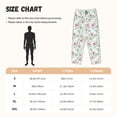 thumbnail image 4 of Bingfone Pajamas for Women,Lilies Flowers Pajama Pants with Pockets-X-Large, 4 of 7