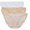 Star White / Sheet Quartz / Rose Beige, variant on Vanity Fair Lingerie Women's Illumination String Bikini Underwear, 3-Pack