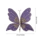 thumbnail image 3 of Mariposas de tela para decoración navideña, simulación de mariposas, diseño de escena de árbol de Navidad, mariposas con clip de lentejuelas, decoraciones de Halloween, decoración de otoño, decoración, 3 of 6