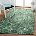 thumbnail image 2 of SAFAVIEH Marquee Georgiana Floral Area Rug, Green/Ivory, 6' x 6' Square, 2 of 8