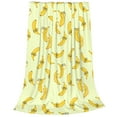 thumbnail image 2 of Balery Bananas Manta de Felpa Suave y Acogedora – Cobija de Franela Aterciopelada para Cama, Lavable y Cálida para Sofá, Mascotas, Transpirable-60"x50", 2 of 7
