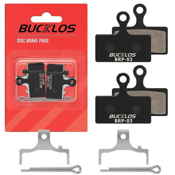 BUCKLOS Bike Disc Brake Pads for SHIMANO XTR BR-M9000, M9100 BR-M9020, BR-M985, XT BR-M8000, BR-M785, SLX BR-M666, Bicycle Disk Brakes Pads for Mountain Bike/Electric Bike/Road/Scooter