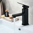 thumbnail image 2 of Robinet d'Évier Froid Noir en Acier Inoxydable 304 pour Salle de Bain, 2 of 12