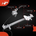 thumbnail image 6 of A-Premium Electric Power Window Regulator with Motor Compatible with Honda Ridgeline 2006-2014 Pickup, Front Left Driver Side, Replace# 72250SJCA01, 6 of 6