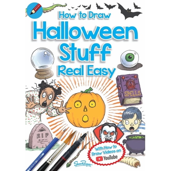 How to Draw Halloween Stuff Real Easy, (Paperback)