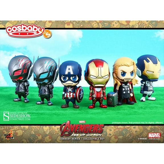 Hot Toys Avengers Age of Ultron Hot Toys Cosbaby Figure Series 1 Set of 6