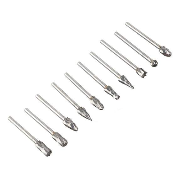 Carbide Burr Set,10Pcs Carbide Burr Set Dremel Wood Carving Bits Dremel Accessories Elevate Your Experience