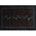 thumbnail image 1 of Ahgly Company Indoor Rectangle Persian Light Blue Traditional Area Rugs, 5' x 8', 1 of 4