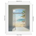 thumbnail image 2 of Paint by Numbers Kit for Adults, Open Door Beach View Paint by Numbers, Easy Paint by Numbers Kit for Adults Beginner, DIY Adult Paint by Number Kits on Canvas, Home Decor, 2 of 7