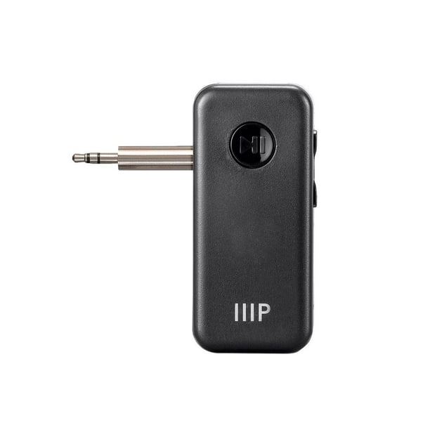 Monoprice Bluetooth 5 Receiver/Car Kit, Portable Wireless Audio Adapter