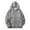 Grey, variant on njshnmn Heavyweight Full Zip Hooded Sweatshirt with Thermal Lining Zipper Hoodies for Men Big and Tall