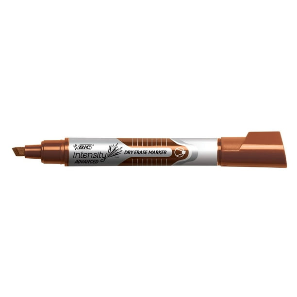 BIC Low Odor and Bold Writing Dry Erase Marker, Chisel Tip, Assorted Colors, 12ct.