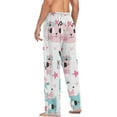 thumbnail image 6 of FREEAMG Cat Cotton Pajama Pant for Men, Super Soft Lightweight Lounge Pajama Bottoms Drawstring Sleepwear Pant with 2 Pockets, 6 of 7