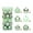 Green, variant on Christmas JoyMoreHome 24Pcs Christmas Balls Ornaments for Xmas Tree,2.36" Shatterproof Christmas Tree Decorations Hanging Balls for Christmas Tree Holiday Party Supplies