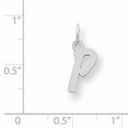 thumbnail image 2 of 925 Sterling Silver Dainty Letter P Initiale Nom Monogramme Collier Pendentif Pendentif, 2 of 6