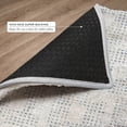 thumbnail image 6 of Addison Rugs Dream Shag Premium Machine Washable Transitional Squares Silver Rectangle Rug, 3' x 5', 6 of 8