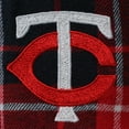 thumbnail image 2 of Men's Concepts Sport Navy Minnesota Twins Ultimate Plaid Flannel Pajama Pants, 2 of 2
