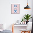 thumbnail image 3 of Stupell Industries Glam Pretty Bows Blue & Pink Gray Framed Giclee Art, 11 x 14, by Farida Zaman, 3 of 7