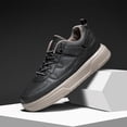 thumbnail image 6 of Men's & Unisex Chunky Platform Sneakers with Height - Low-Top Skate Shoes, Thick MD Sole for Outdoor, Casual Wear & Skateboarding - All-Season Comfortable Sneakers Suitable for Men &, 6 of 10