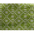 thumbnail image 4 of oneOone Georgette Viscose Green Fabric Geometric Bandhani Craft Projects Decor Fabric Printed By The Yard 42 Inch Wide, 4 of 4