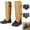 Camel, variant on Unisex Adjustable Outdoor Snake‑Resistant Leg Gaiters – 1000D Waterproof Lower Leg Protection for Hiking, Camping, Fishing