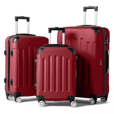 zimtown-hardside-lightweight-spinner-red-3-piece-luggage-set-with-tsa