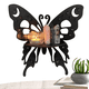 thumbnail image 5 of Estante de exhibición de mariposas, estantes flotantes de madera, estante de esquina de pared, estantería de esquina elegante, estante de esquina de mariposas, 5 of 6