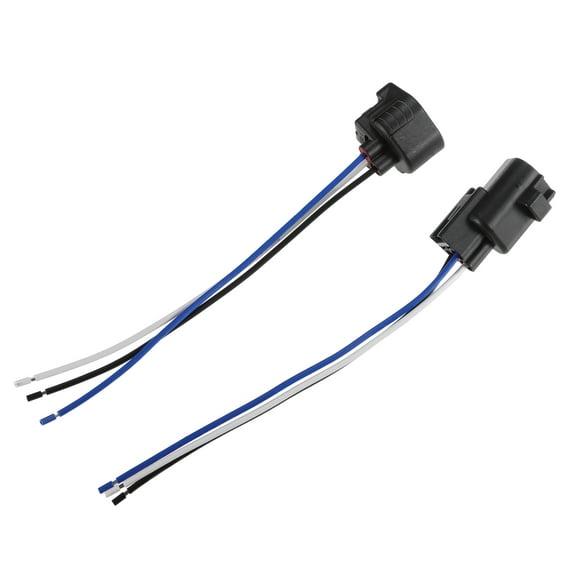 Unique Bargains 1 Set 3 Pin Headlight Harness Cable Connector for Toyota for Scion for Lexus No.9098011015/9098011016