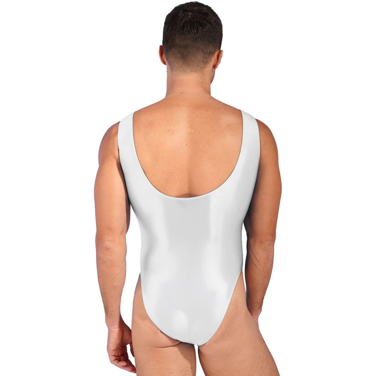 Singlet Sleeveless Men's Spandex Swimwear Mens Bodysuit Unitard