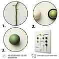thumbnail image 3 of Designart "Minimalist Golf Tees II" Sports Floater Framed Wall Art Living Room, 3 of 7