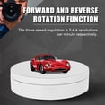 thumbnail image 4 of Amdohai 360 Degree Electric Rotating Turntable Display Stand for Photography Video Props Jewelry Display Turntable, 4 of 7