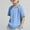 Blue, variant on OGLCCG Boys Athletic Shirts Kids Short Sleeve Quick Dry Active Sports Tops Solid Color Casual Activewear Tees Shirt 3-16 Years