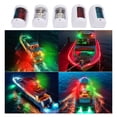 thumbnail image 4 of Kit De Luces Para Barcos, Fácil De Instalar, Luz De Navegación LED De Bajo Consumo DC12V 0,85 W, Verde, Estribor, Rojo, Lado De , , Popa, Resistente A Impactos Para, 4 of 7